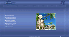 Desktop Screenshot of deblauwetoren.telenet.be