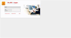 Desktop Screenshot of mybill.telenet.be
